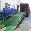 mobile adjustable loading ramp containers unloading ramp